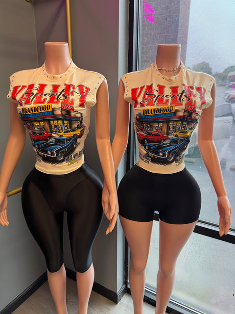 DOWN IN THE VALLEY TEE